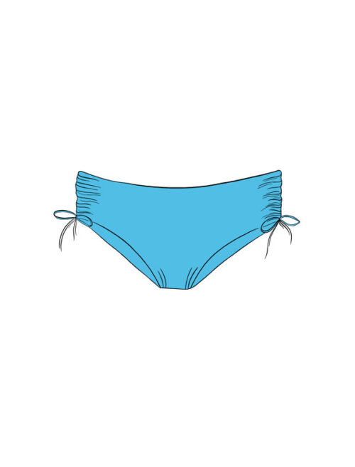 Bikini-Hose Capri - Stoff Bari