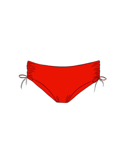 Bikini-Hose Capri - Stoff Jaffna