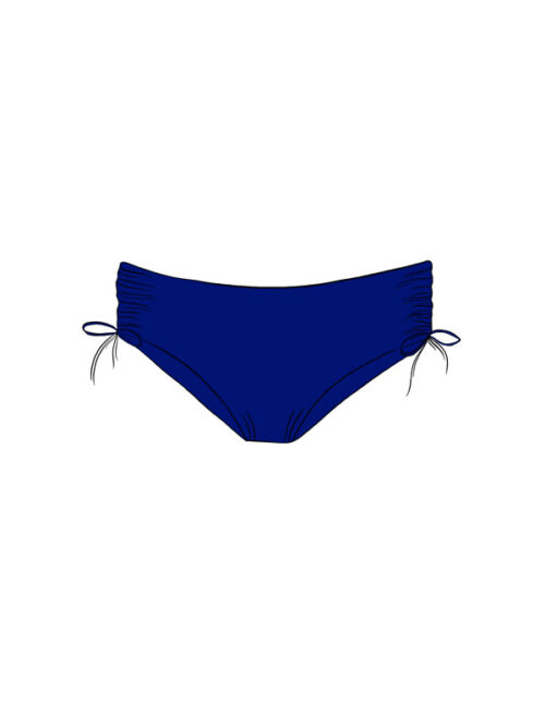 Bikini-Hose Capri - Stoff Panama
